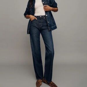 Val 90s Mid Rise Straight Jeans - Ahurani